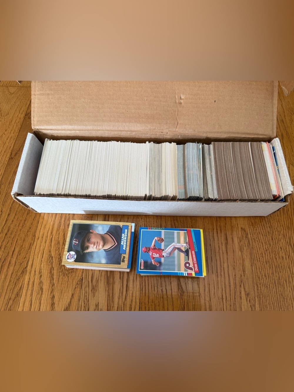 Lot Of Mixed MLB Baseball Cards 1990 1987​​